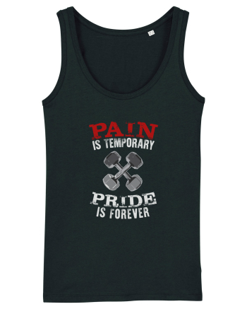 Pain is temporary Black