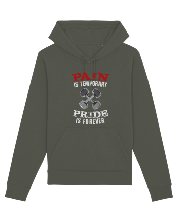 Pain is temporary Khaki