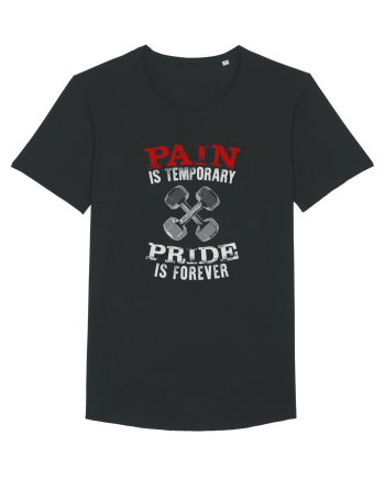 Pain is temporary Black