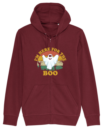 I'm Here For The Boo Burgundy