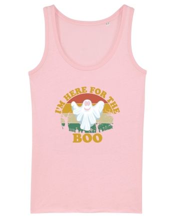 I'm Here For The Boo Cotton Pink