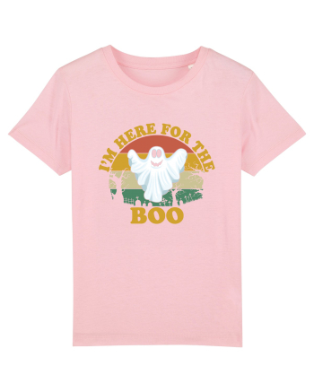 I'm Here For The Boo Cotton Pink