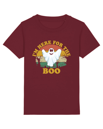 I'm Here For The Boo Burgundy
