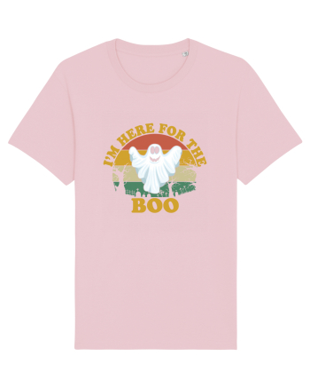 I'm Here For The Boo Cotton Pink