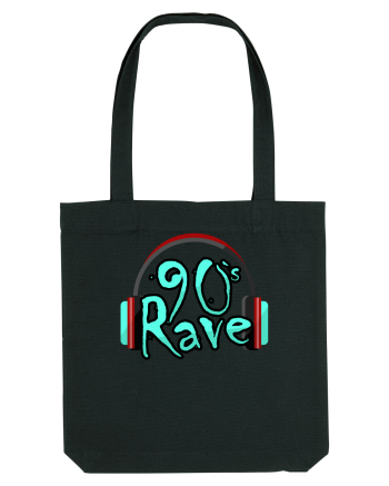 90`s Rave headphones Black