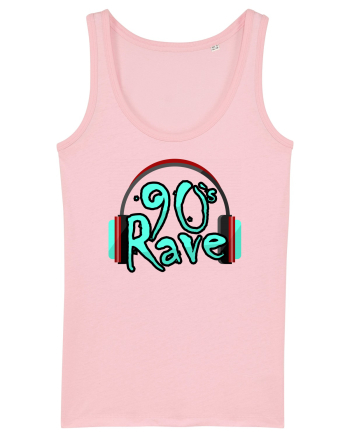 90`s Rave headphones Cotton Pink