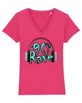 90`s Rave headphones Raspberry