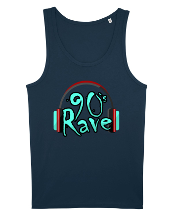 90`s Rave headphones Navy