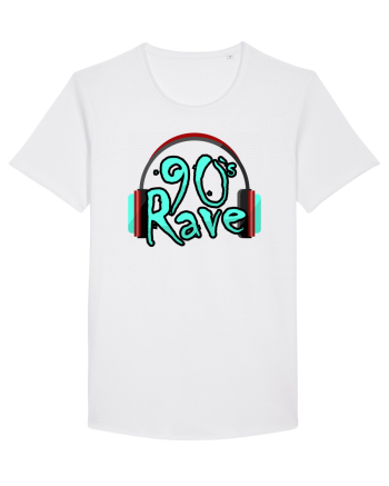 90`s Rave headphones White