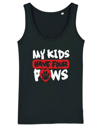 My kids have 4 paws Black