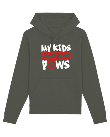 My kids have 4 paws Khaki