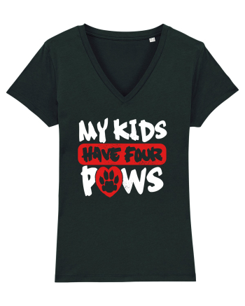 My kids have 4 paws Black