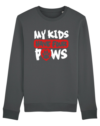 My kids have 4 paws Anthracite