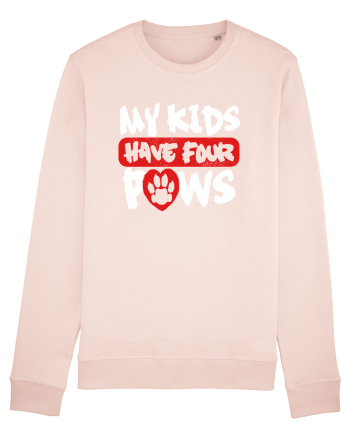 My kids have 4 paws Candy Pink