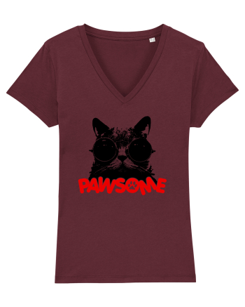 Pawsome Burgundy