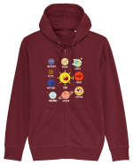 Planets Hanorac cu fermoar Unisex Connector