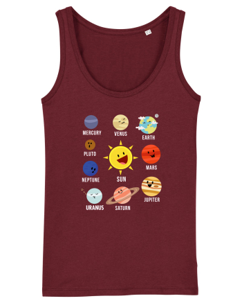 Planets Burgundy