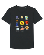 Planets Tricou mânecă scurtă guler larg Bărbat Skater