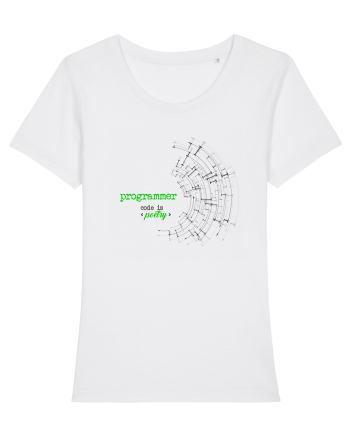 Code is poetry White