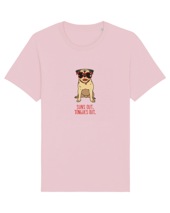 Tongues out Cotton Pink