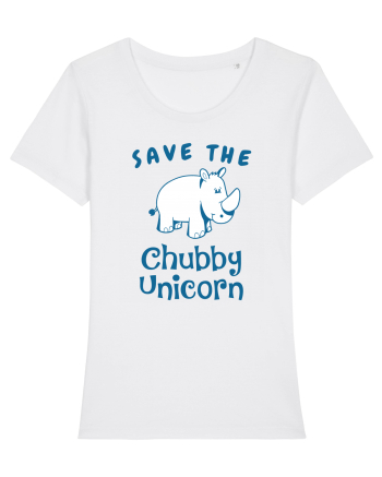 Chubby Unicorn White