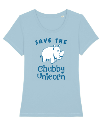Chubby Unicorn Sky Blue