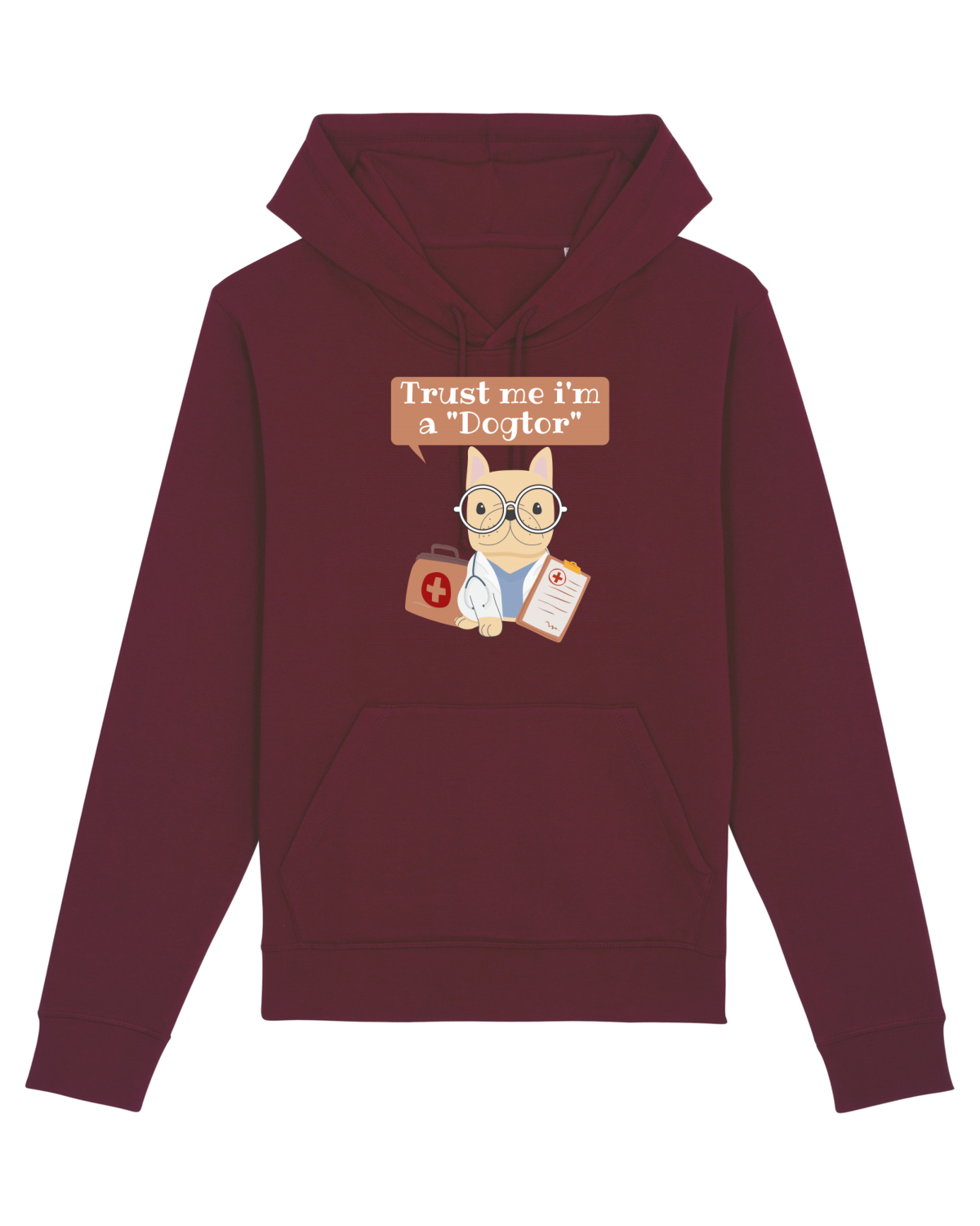 Hanorac Unisex Drummer Burgundy