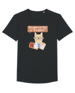 Trust me i'm a  Tricou mânecă scurtă guler larg Bărbat Skater