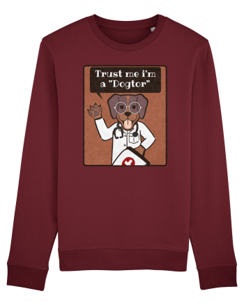 Trust me i'm a  Burgundy