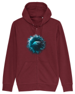 Great white shark Hanorac cu fermoar Unisex Connector
