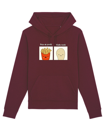 Poza de profil Vs Viata reala Burgundy