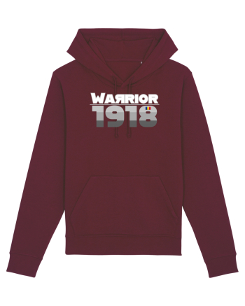 Warrior 1918 flag Burgundy