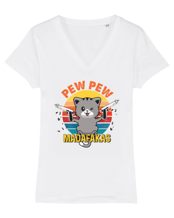 Pew Pew Madafakas  White