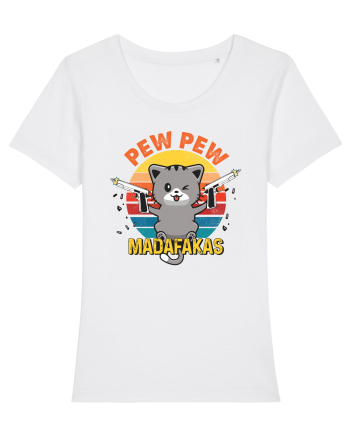 Pew Pew Madafakas  White