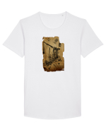 Trebuchet Tricou mânecă scurtă guler larg Bărbat Skater
