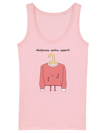 Multumesc pentru suport Cotton Pink