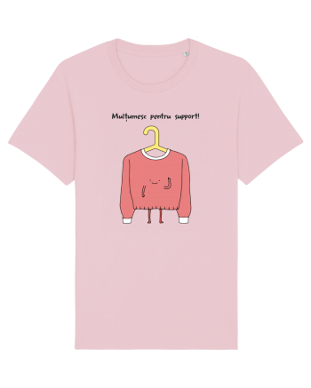 Multumesc pentru suport Cotton Pink