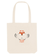 Talk to the Fluff Design Sacoșă textilă