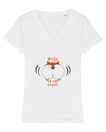 Talk to the Fluff Design White