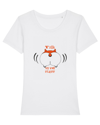 Talk to the Fluff Design White