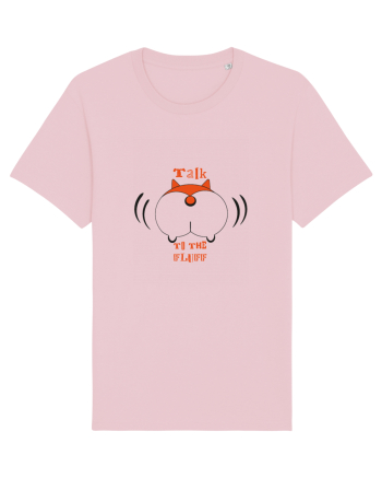 Talk to the Fluff Design Cotton Pink