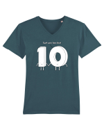 Sunt zero fara tine! Tricou mânecă scurtă guler V Bărbat Presenter