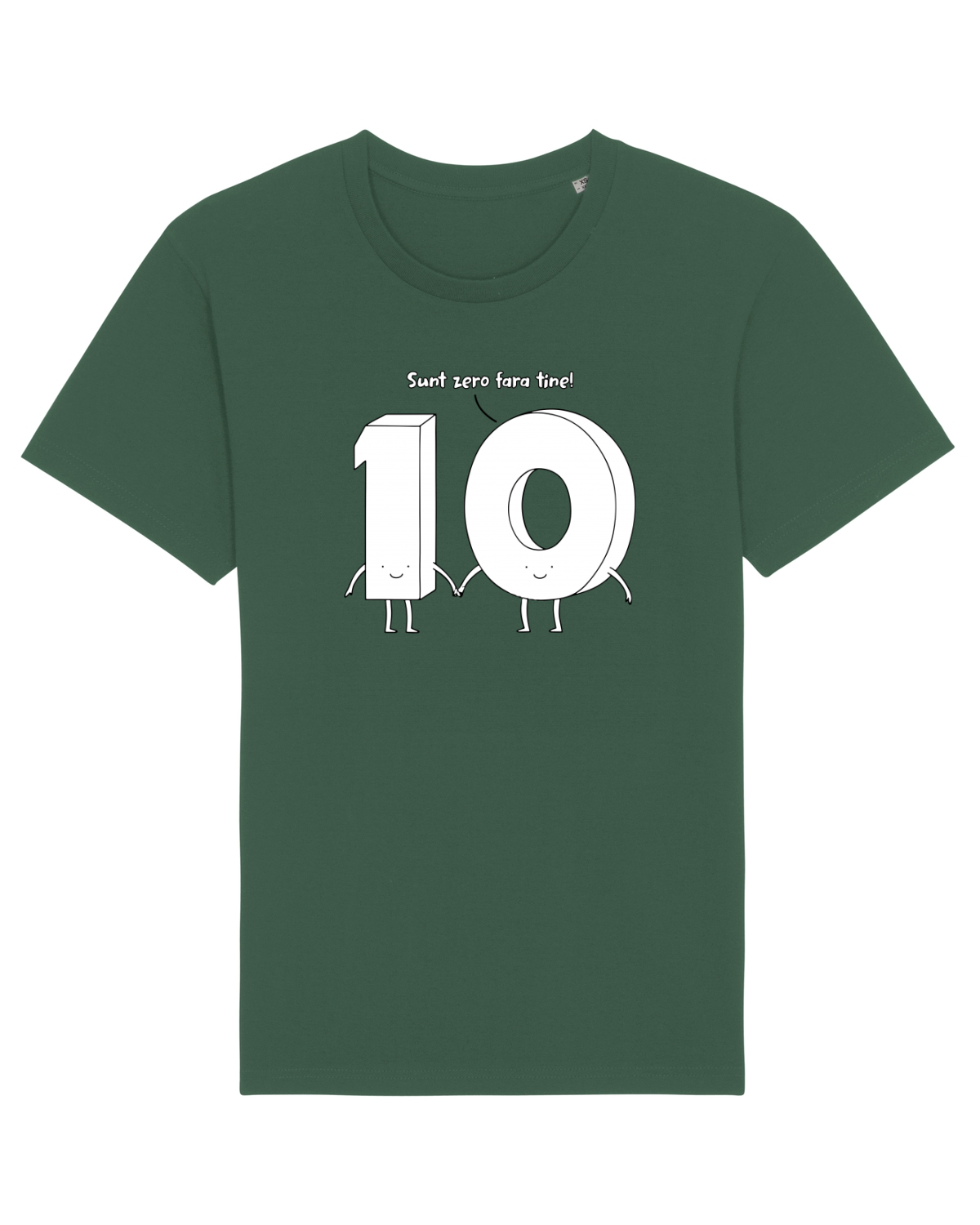 Tricou mânecă scurtă Unisex Rocker Bottle Green