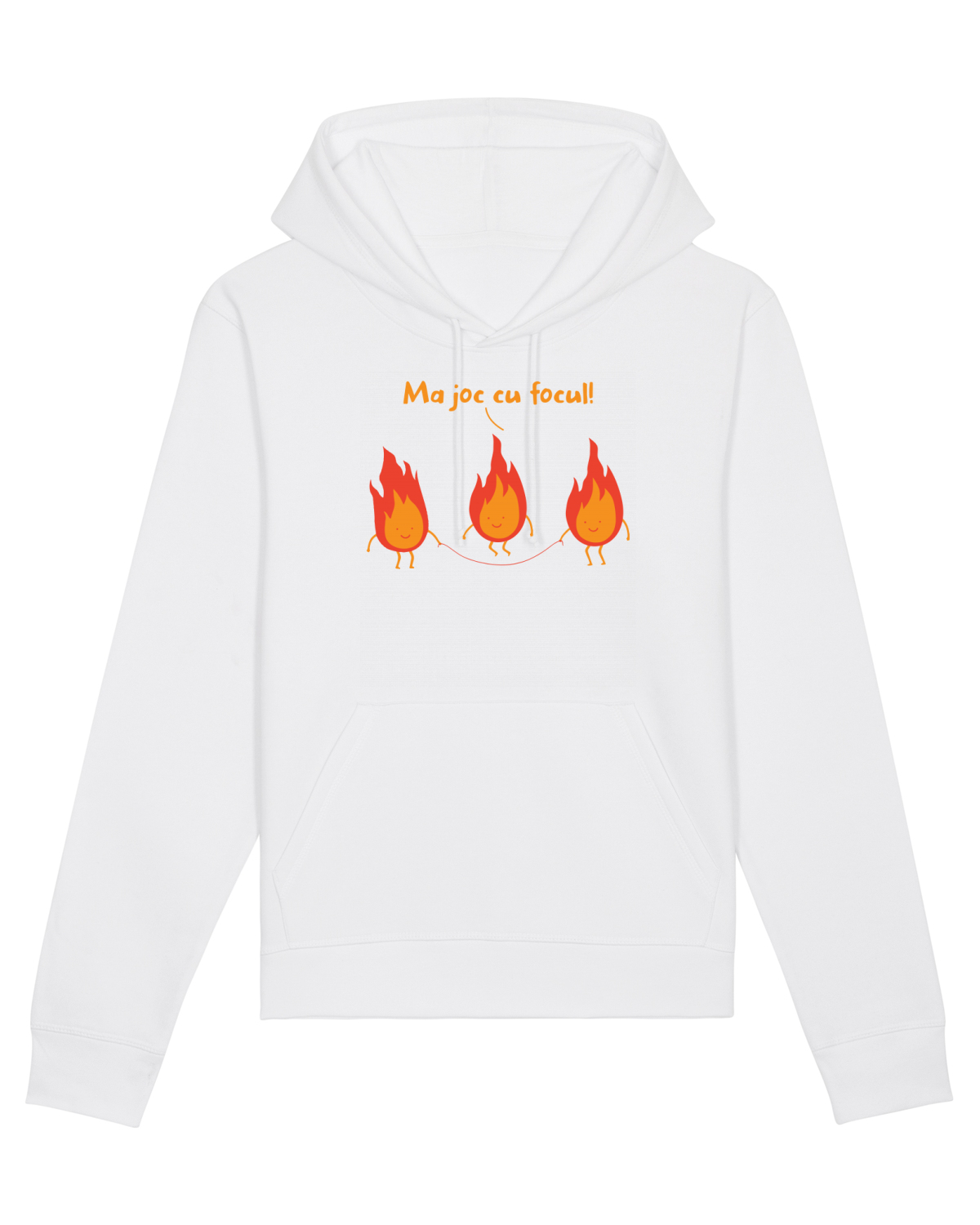 Hanorac Unisex Drummer White