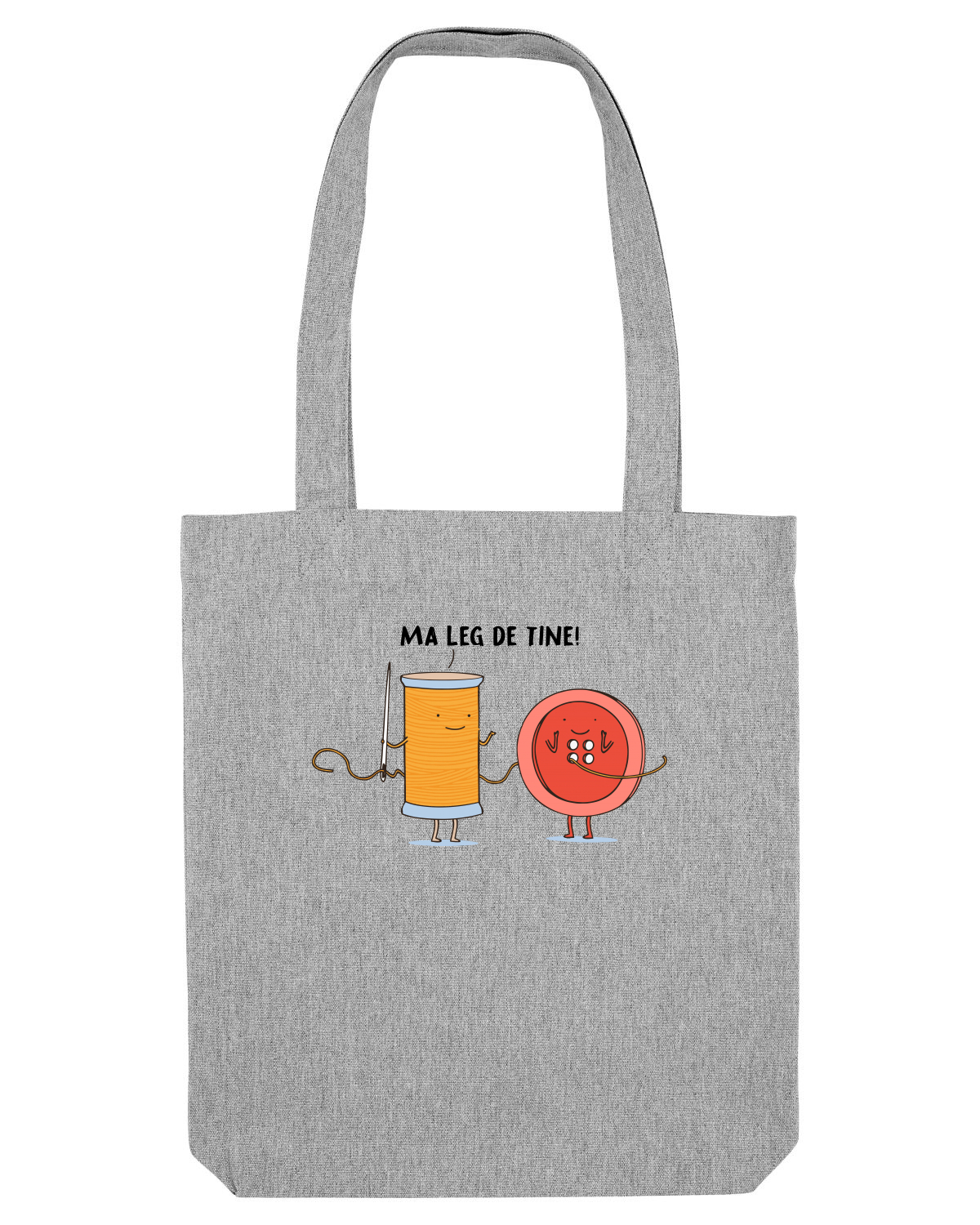 Sacoșă textilă Heather Grey