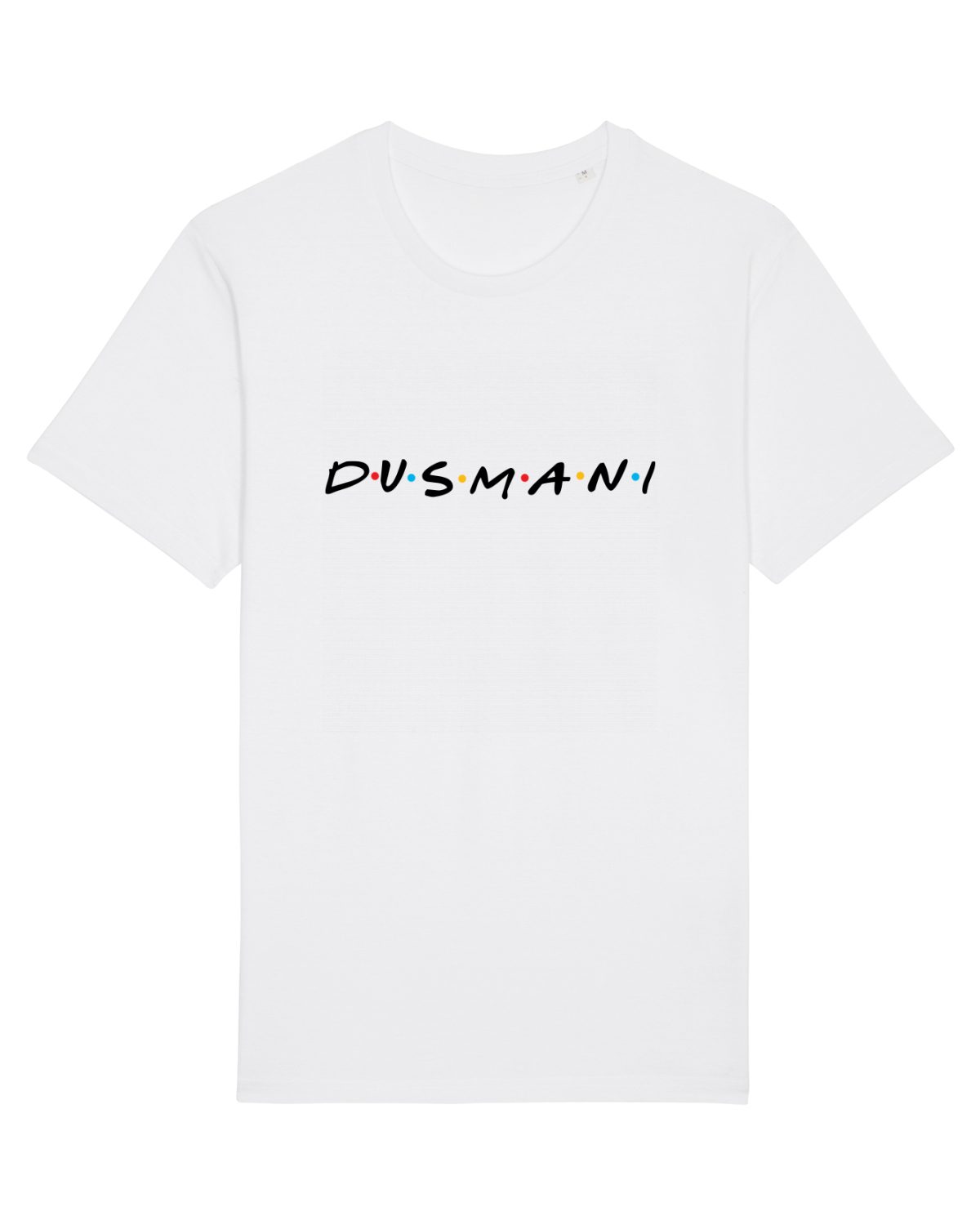 Tricou mânecă scurtă Unisex Rocker White