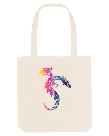 Geometric Fire And Ice Dragon Natural