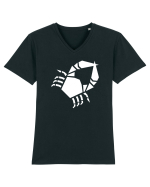 Cute Geometric Crab - Origami Style Tricou mânecă scurtă guler V Bărbat Presenter
