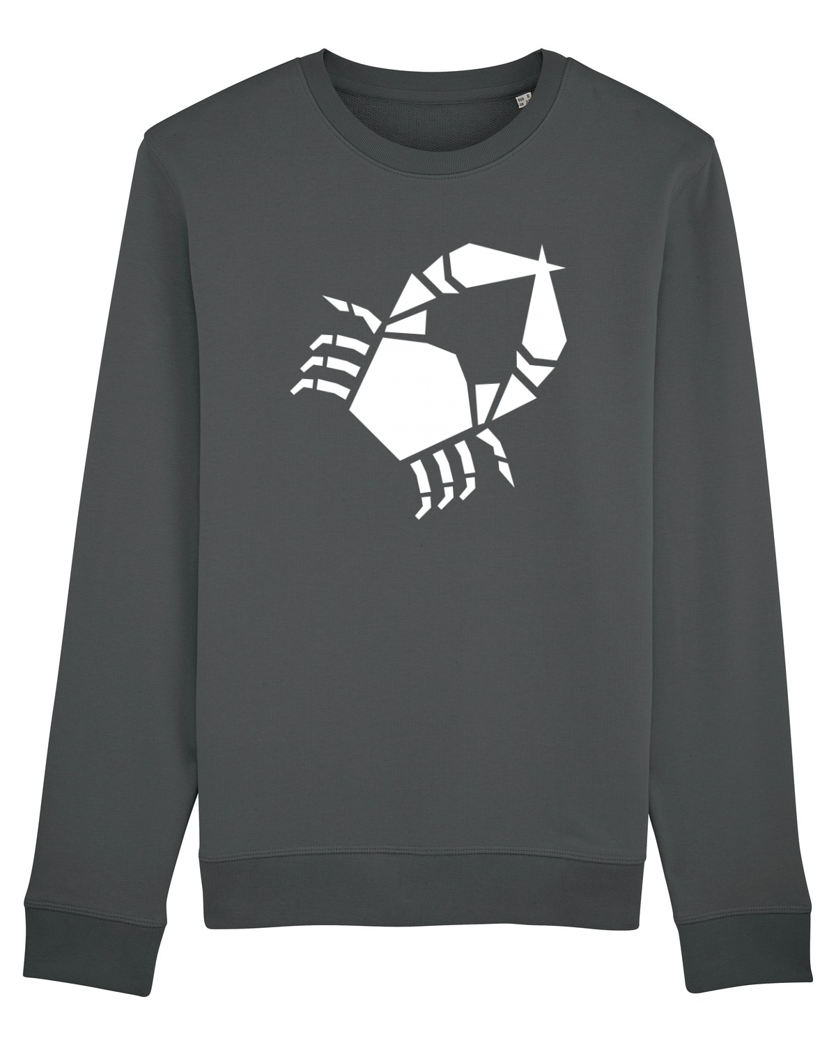 Bluză mânecă lungă Unisex Rise Anthracite