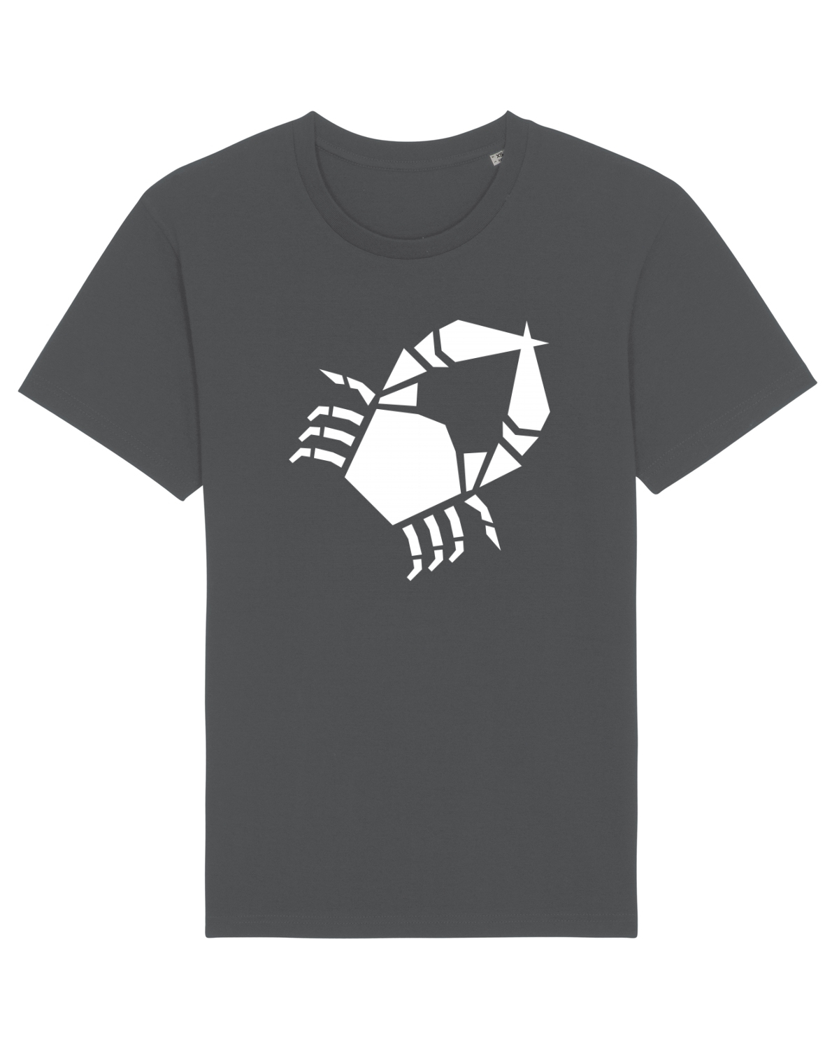 Tricou mânecă scurtă Unisex Rocker Anthracite